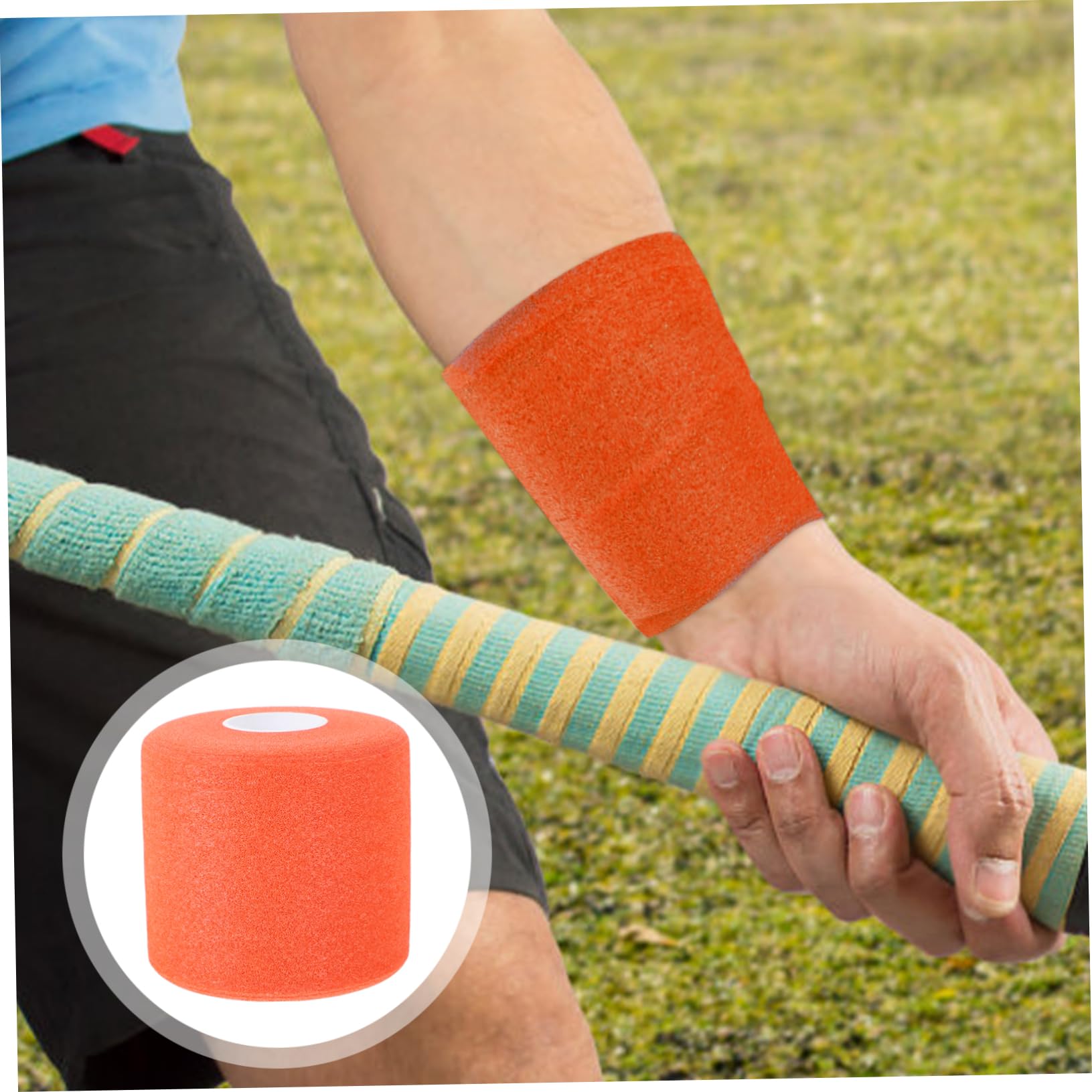HANABASS Rolls Elastic Bandage Tape Sports Tape Athletic Wrap for Joint Protection Breathable Cuttable Comfortable Wraps