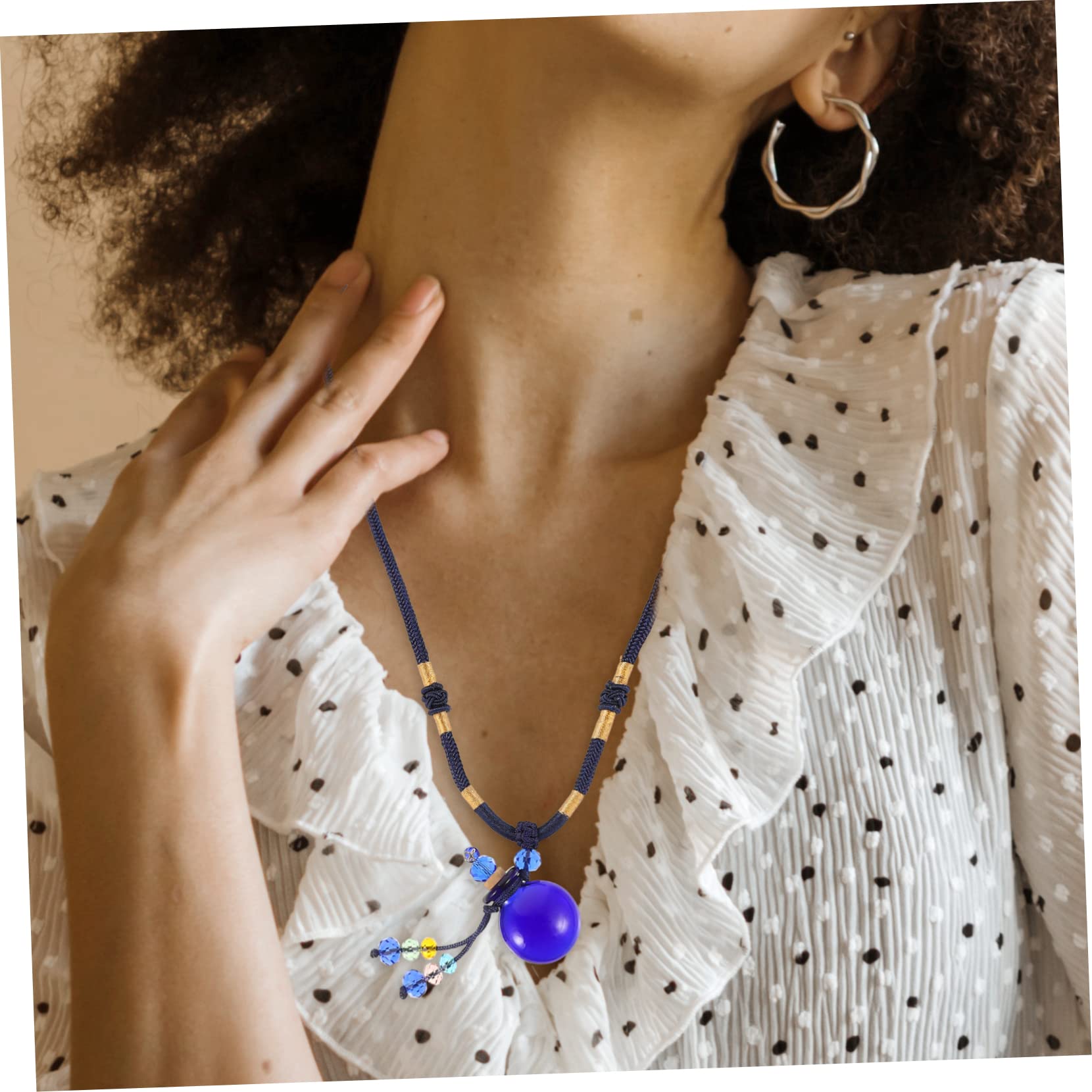 GALPADA collana bottiglia di olio essenziale Ciondolo profumato Pendente chic gioielli diffusore di aromaterapia collane da donna contenitori collana decorativa per aromaterapia