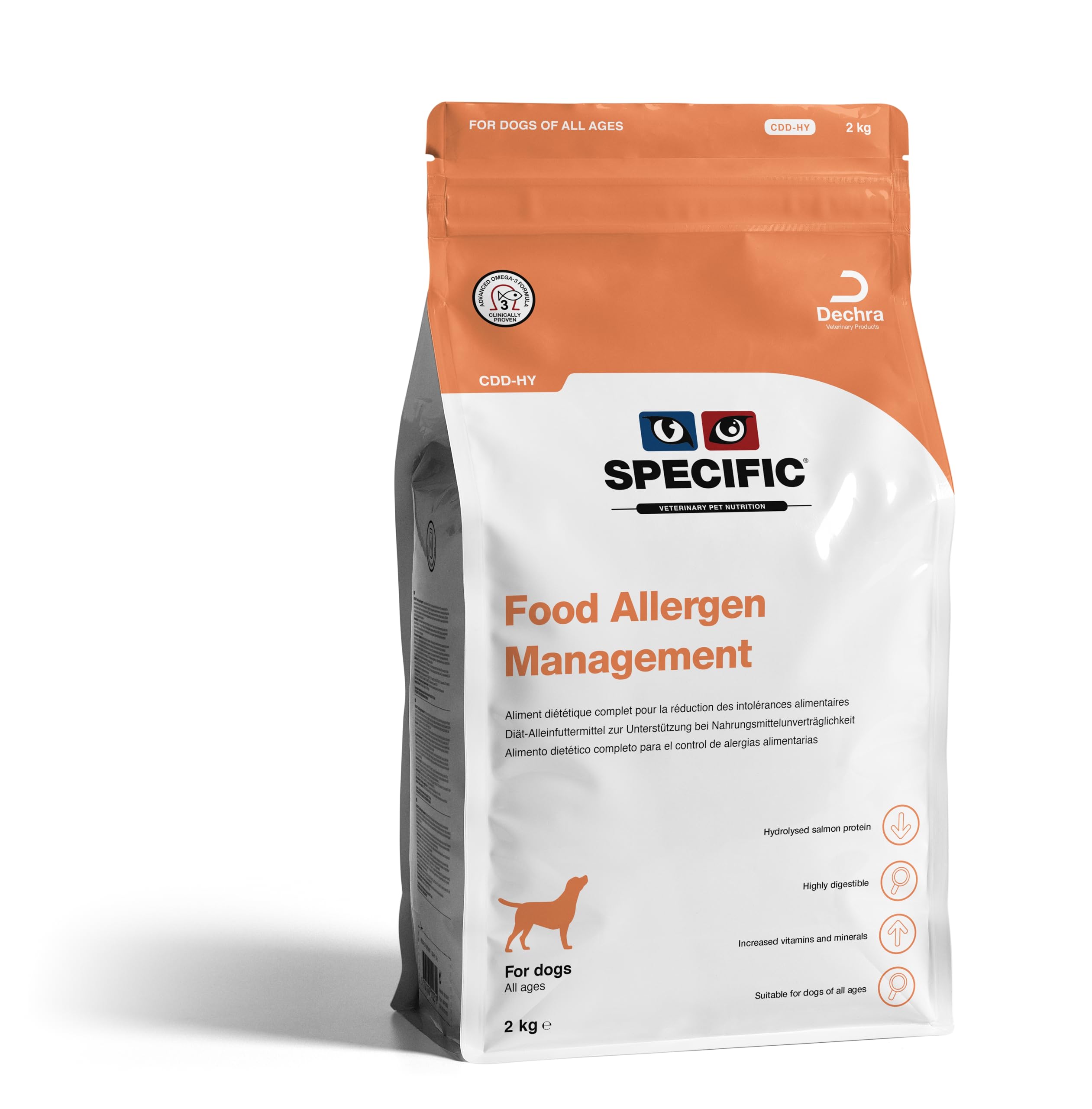 Specific Specific Canine Adult Cdd-​Hy Food Allergy Management 2Kg 2000 g