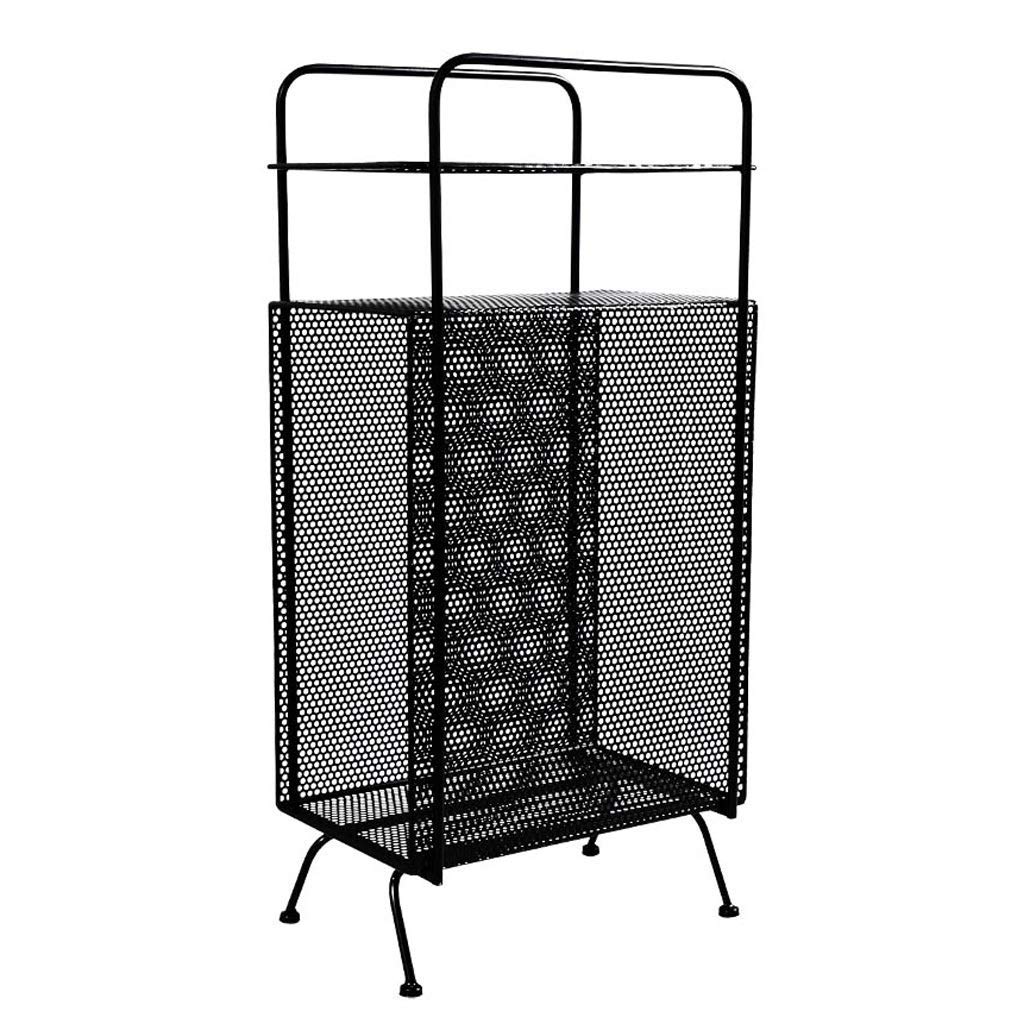 INDIAN DECOR. 28634 Home Wrought Iron Desktop Computer Mainframe Large Storage Shelves Racks (Black)-image-22