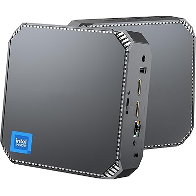 ミニpc n100 mini pc 8GB 256GB 2.5インチSSDスロット 2TBまでサポート 小型pc 最大3.4GHz 4C4T 動作より安定 ミニ …