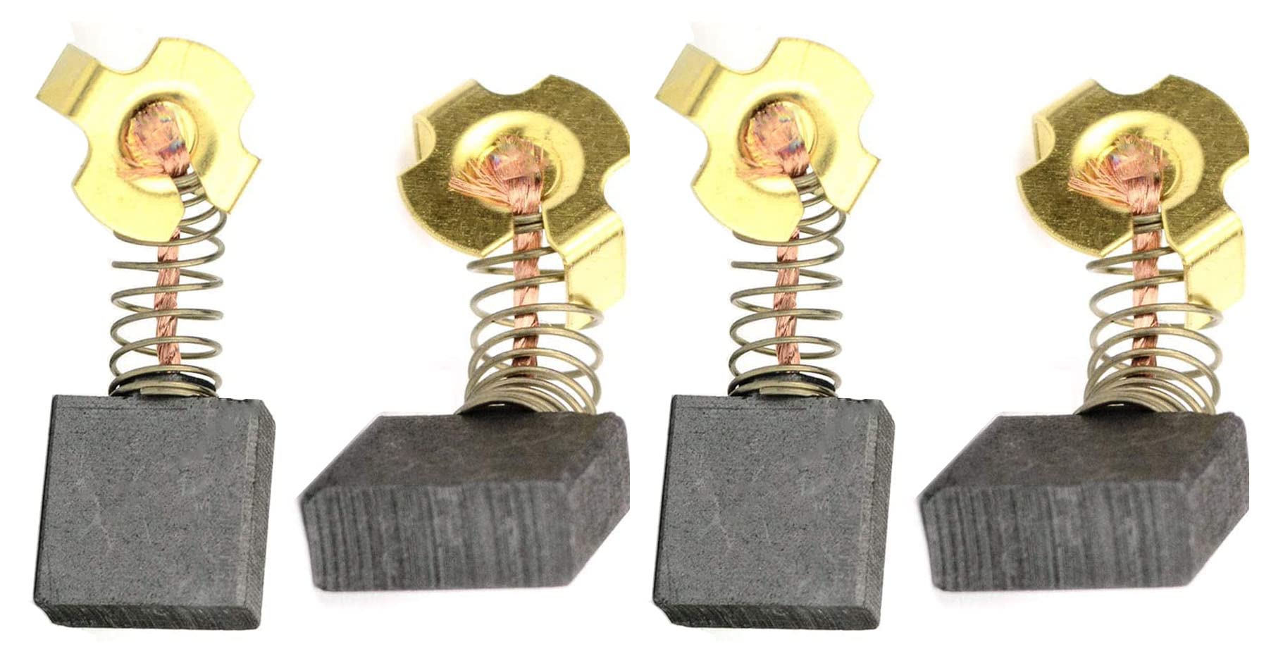 614367-00 Carbon Brushes Fits Dewalt D24000,DW713,DW715,DW716, 0502025007,BTS21-D04 Miter Saw (4 pack)