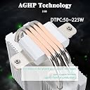 Thermalright Assassin X120 Refined SE CPU Air Cooler, 4 Heat Pipes, TL-C12 PWM Fan, Aluminium Heatsink Cover, AGHP Technology, for AMD AM4/Intel LGA 1150/1151/1155/1156/1200/1700 (AX120 R SE) gallery image