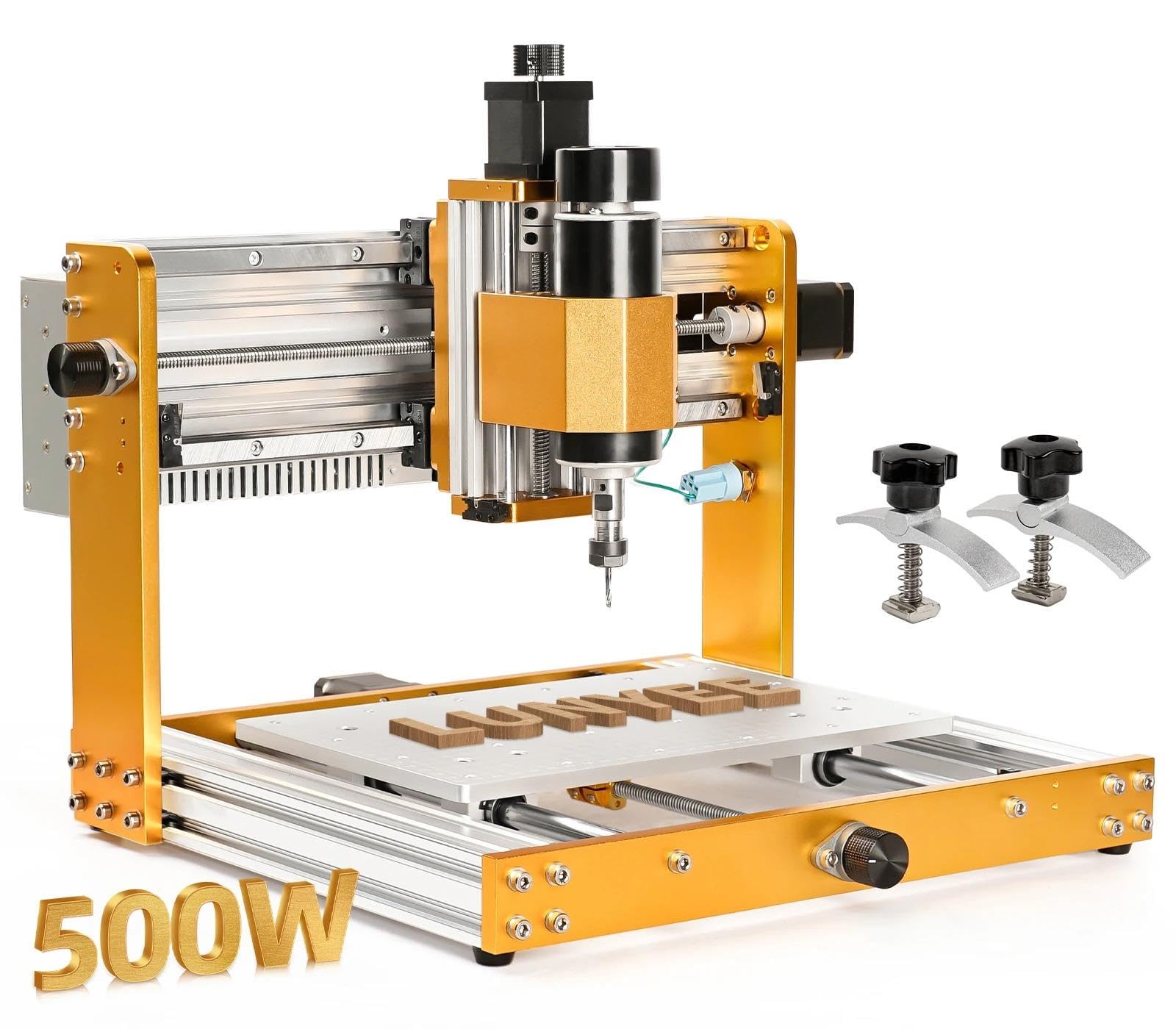 Frezarka CNC 3018Pro Ultra z wrzecionem 500 W do rzeźbienia w drewnie, metalu, akrylu MDF, frezarka 3-osiowa dla Fabryki