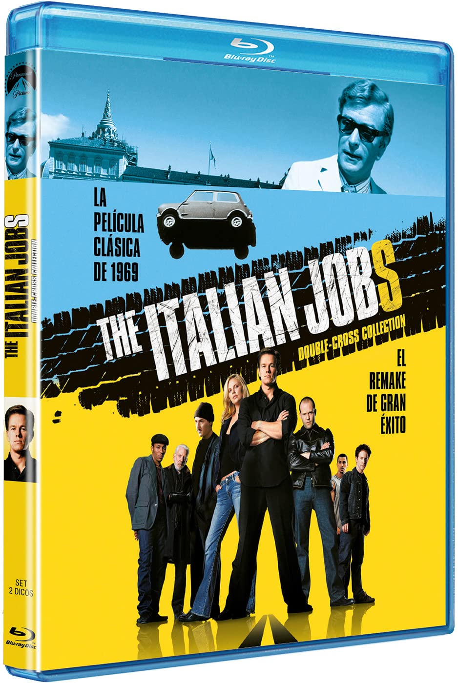 The Italian Jobs (1969/2003) (Pack) - BD