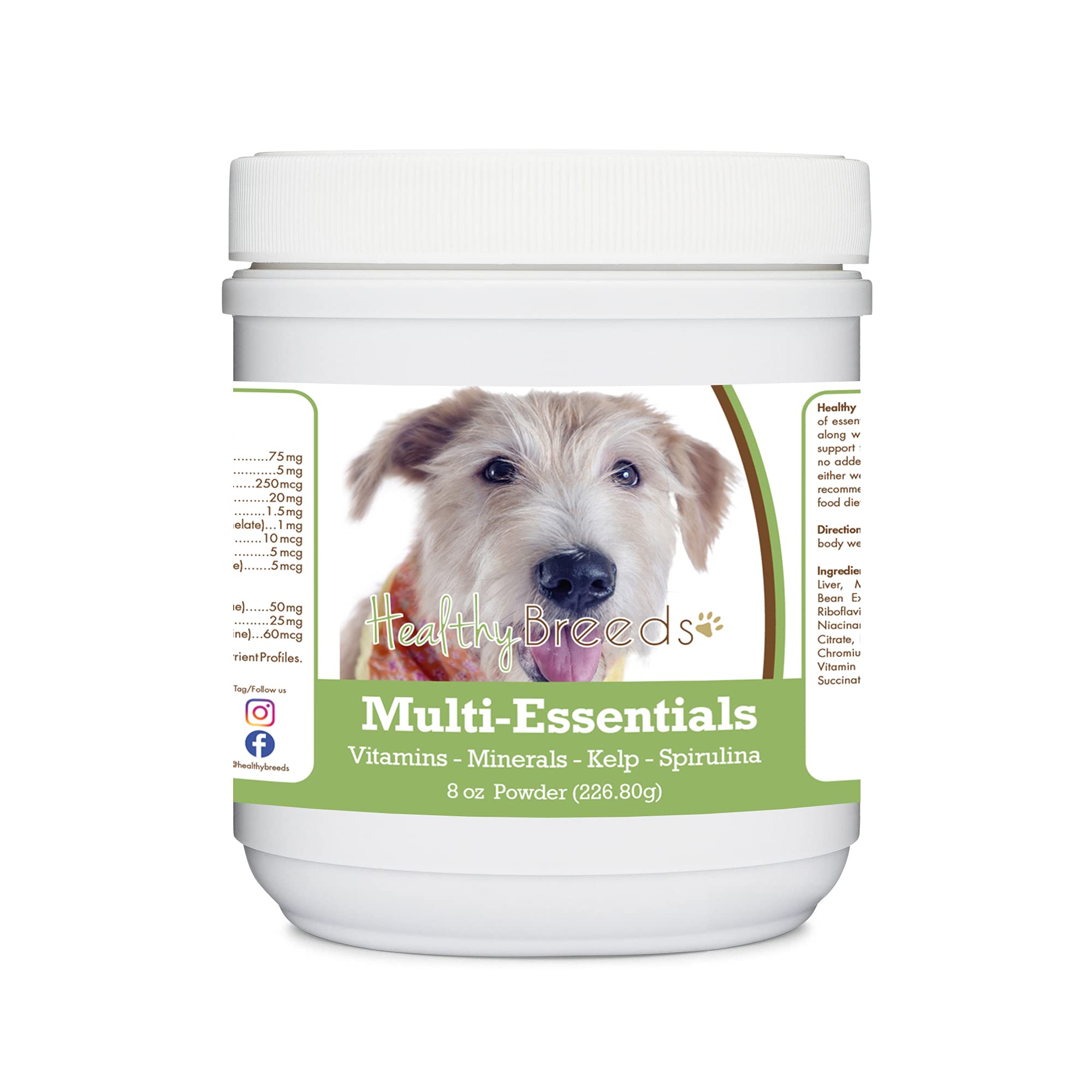 Healthy Breeds Glen of Imaal Terrier Multi-Essentials Powder for Dogs - an Ideal Supplement of Vitamins, Minerals &amp; Antioxidants for Your Dog - 8 oz