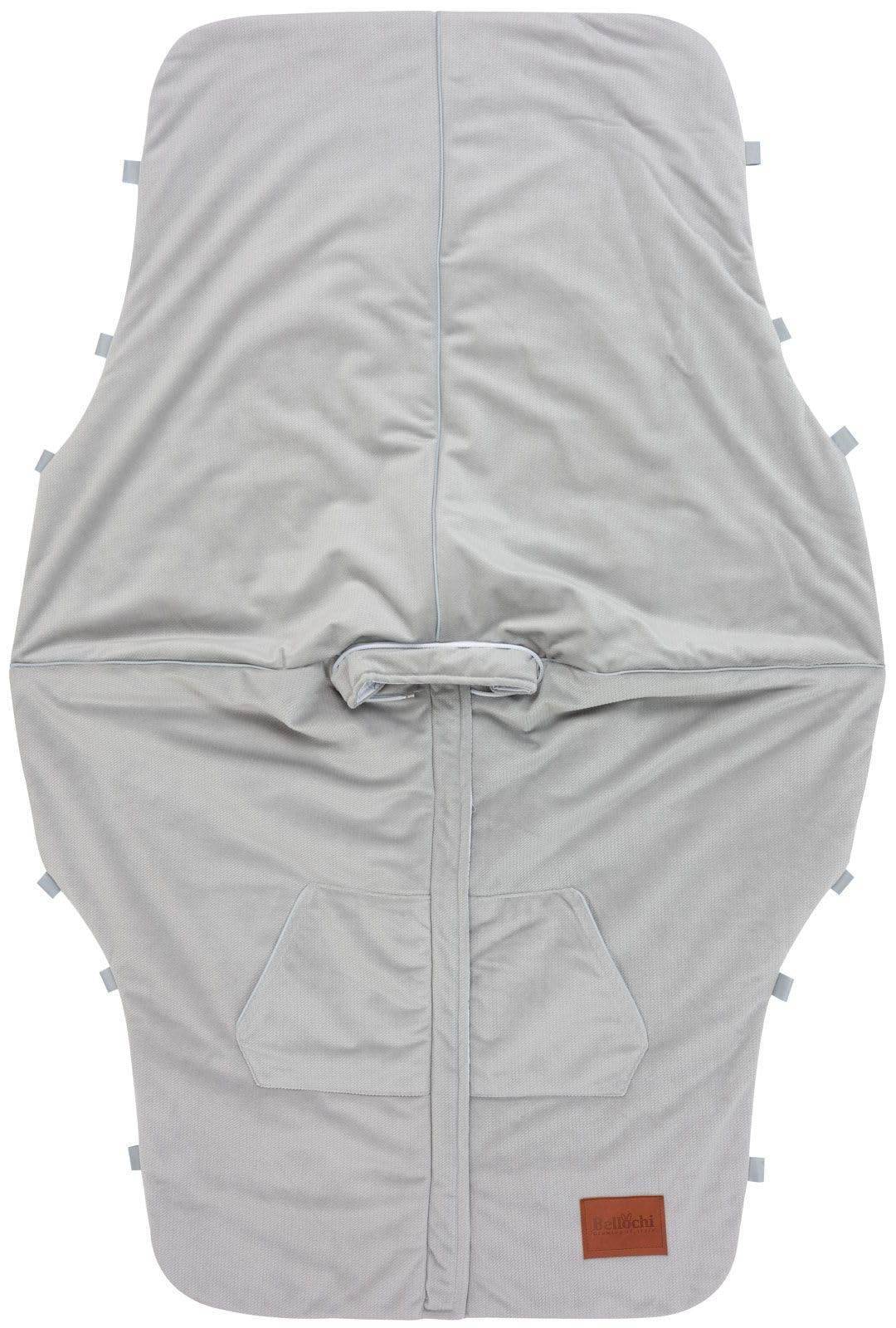 Poncho auto Bellochi universale per bambini 1-6 anni | Cappuccio staccabile | Strisce riflettenti | 80x60cm | Copse