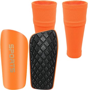Soccer Shin Guards for Kids Youth Adults - Shin Pads and Sleeves Set with Optimized Insert Pocket for Boys Girls Men Women for Football Games - Protective Soccer Equipment3 in 1