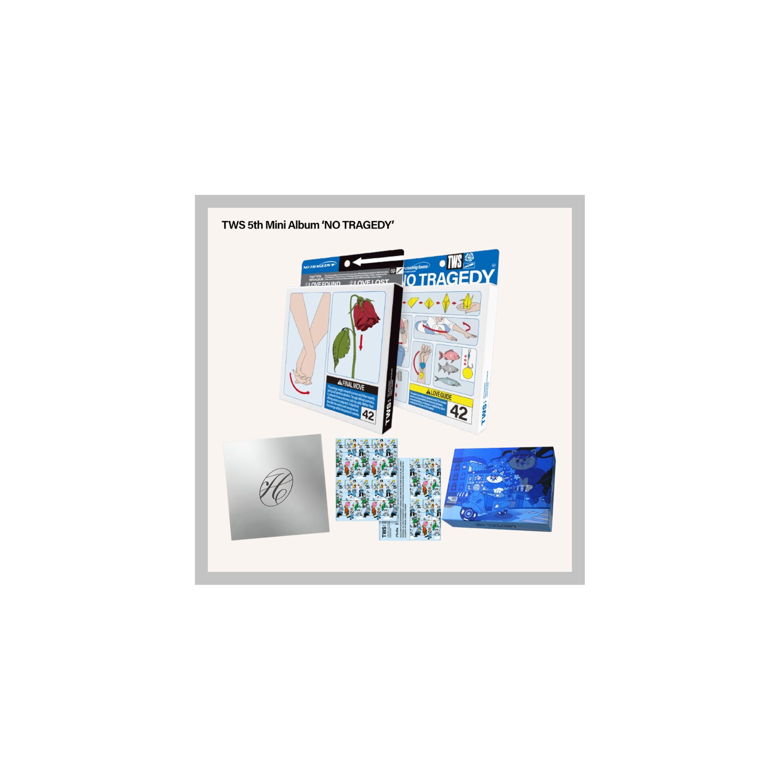 Amazon.co.jp: TWS NO TRAGEDY 5th Mini Album HUSH Set Compact