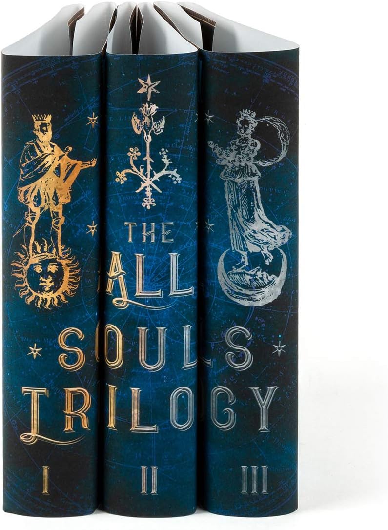 Juniper Books All Souls Trilogy DUST Jackets ONLY | Custom Dust Jackets for Your 3-Volume All Souls Trilogy Book Set Published By Viking | Author Deborah Harkness | Books NOT Included