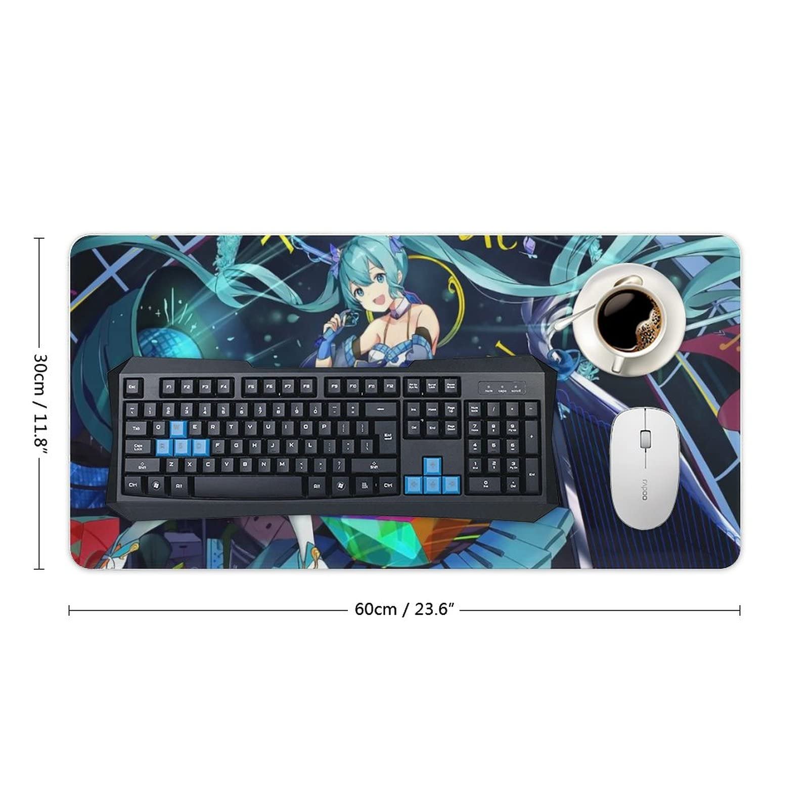 Amazon.co.jp: 初音ミク マウスパッド 人気 アニメ 大型ゲーミング