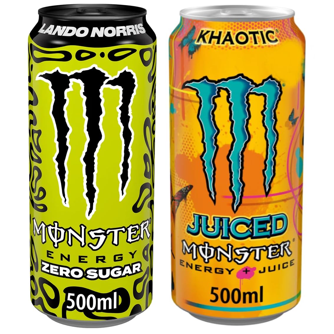 Monster Khaotic Tropical Orange & Monster Energy Lando Norris Zero