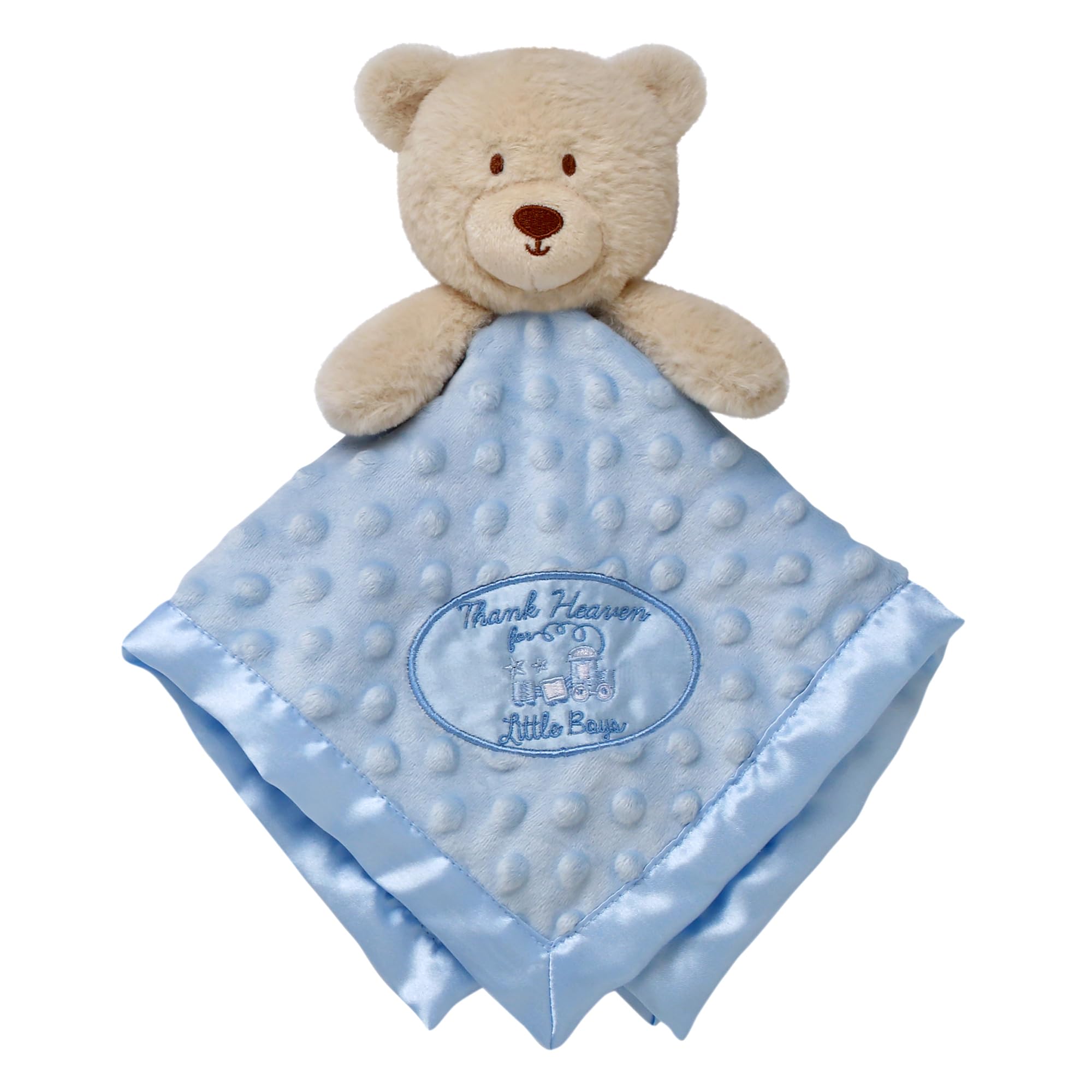 Amazon.com: Plush Bear Snuggle Blanket with Thank Heaven