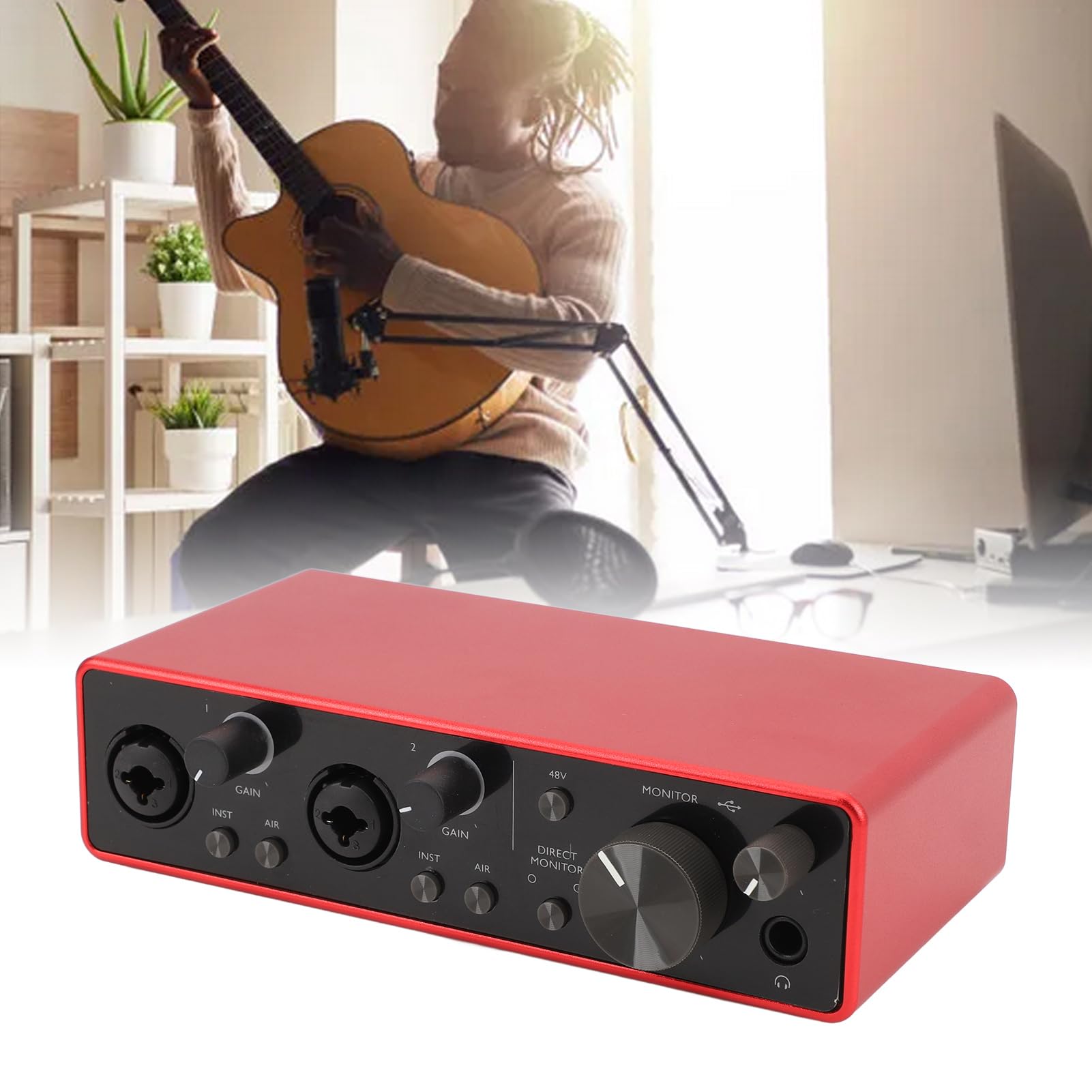FOCUSRITE 【renalive428】 Focusrite Scarlett Solo 3rd Gen 2-in, 2-out USB Audio