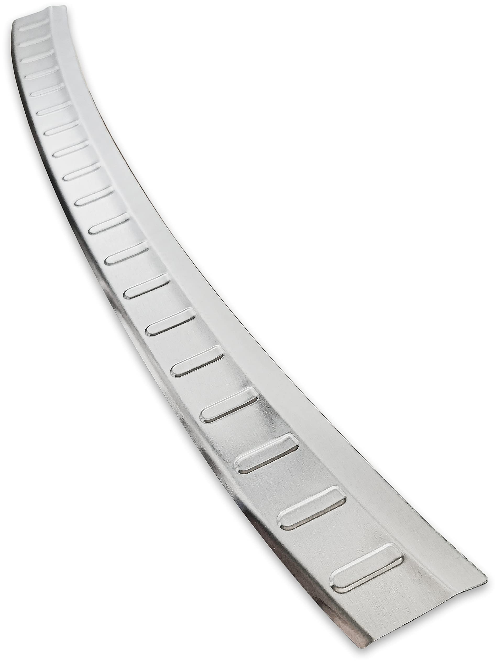 Bumperbescherming roestvrij staal, chroom, compatibel met BMW 2-serie Active Tourer F45 | 2014, met schuine rand, premium kwaliteit van RECAMBO