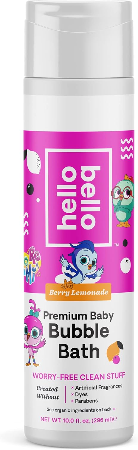 Do, Re & Mi Berry Lemonade Bubble Bath for Babies - Tear-Free Bubble Bath - 10 oz : Baby