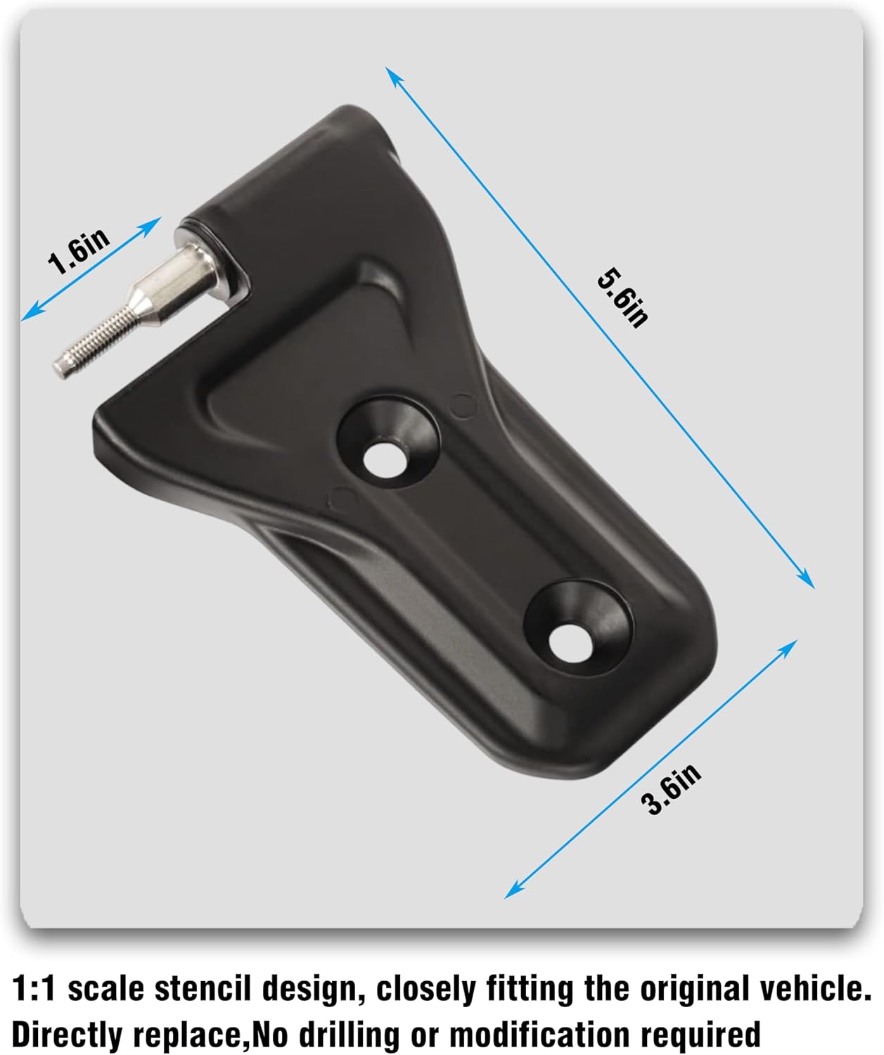 Door Hinge Kit for Jeep JL JT 2018-2025,Compatible with Jeep Wrangler JL Unlimited 4-Door & Gladiator JT (Outside 4-Door)