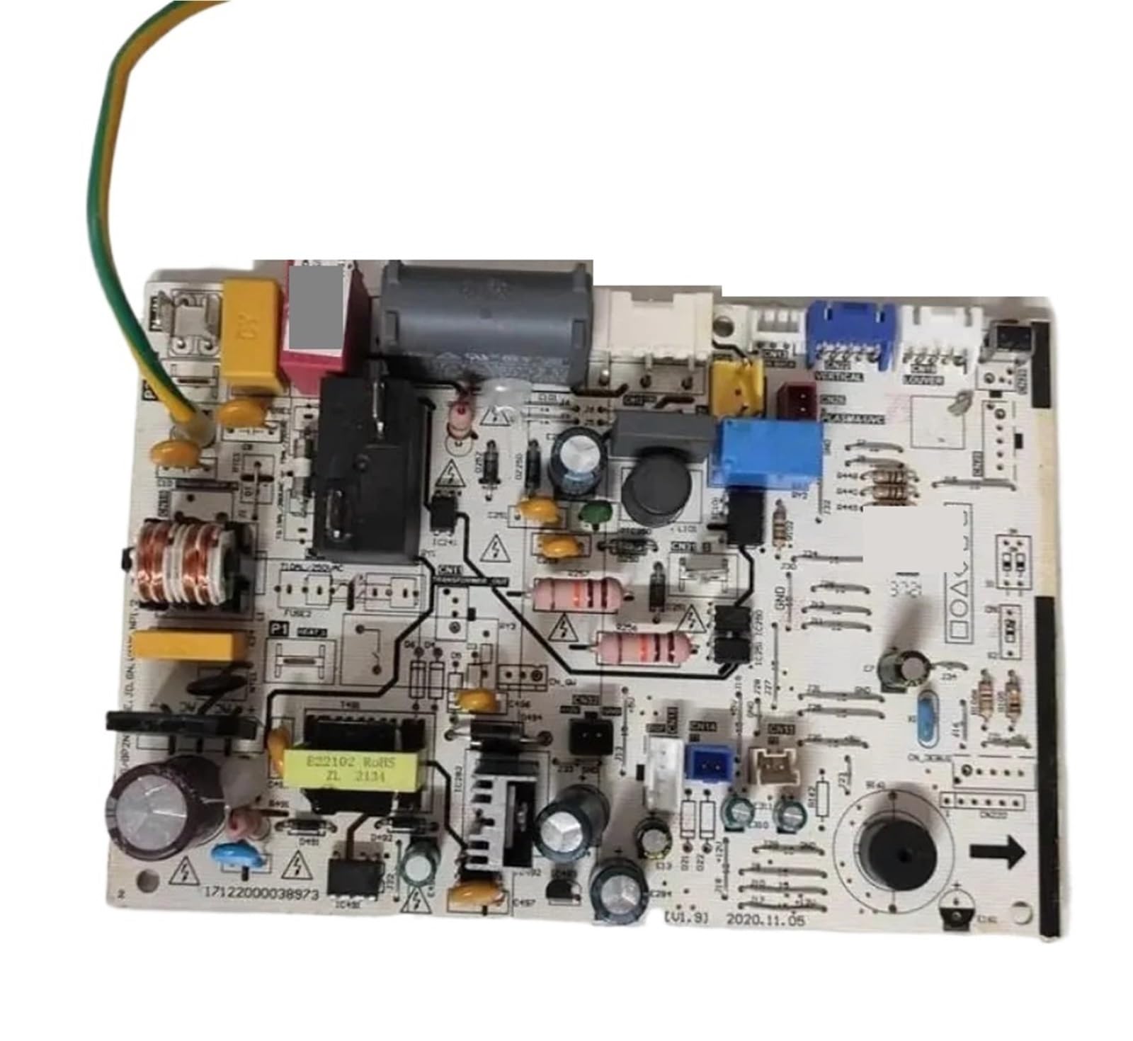 FKLSQYDU 1pcs CE-KFR26G/BP2DN1Y-AE 17122000016838 CU-KFR35G/BP2N1Y-AFBU air Conditioning Motherboard(White Board Same use)