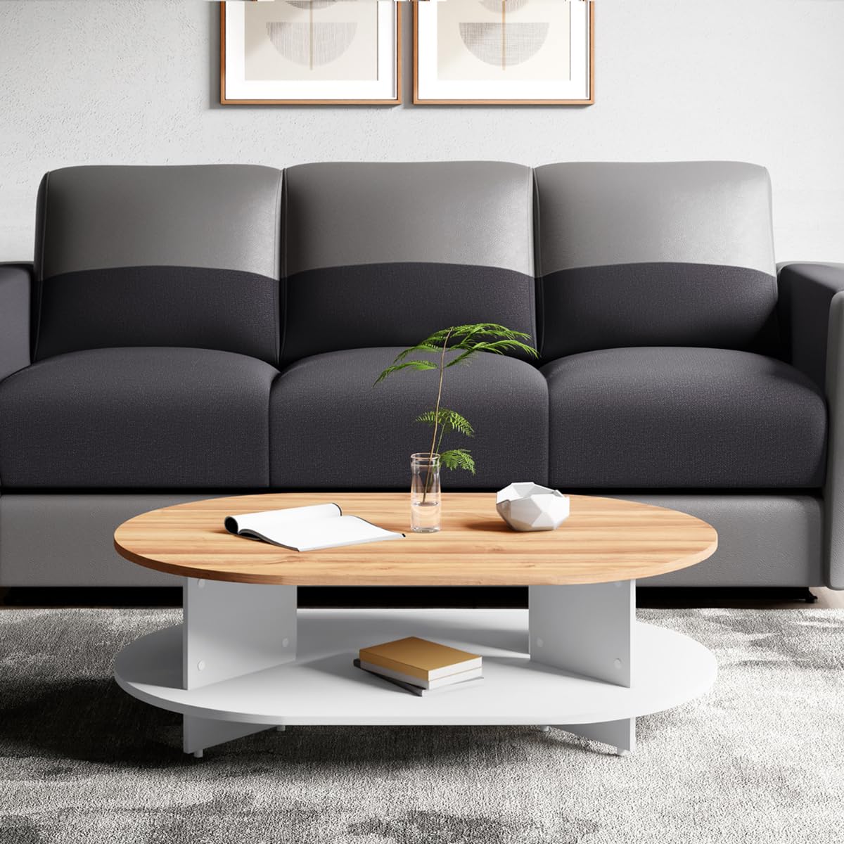 Interio by Godrej Coffee Table Osaka Small Engineered Wood Coffee