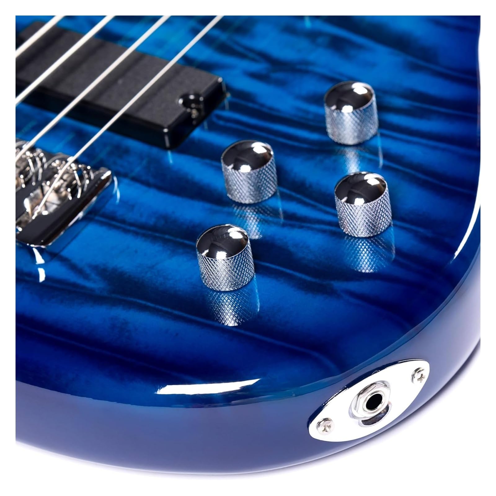 E-Gitarre Standard-E-Bass 4-saitiges Gitarreninstrument für Anfänger