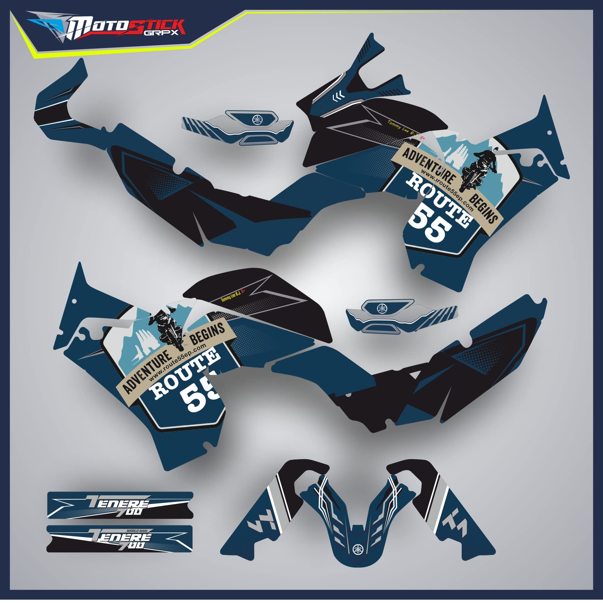 ヤマハ Super R'nroller 700 補修用デカール Amazon.co.jp: Motoes グラフィックキット ヤマハ テネレ 700 2019