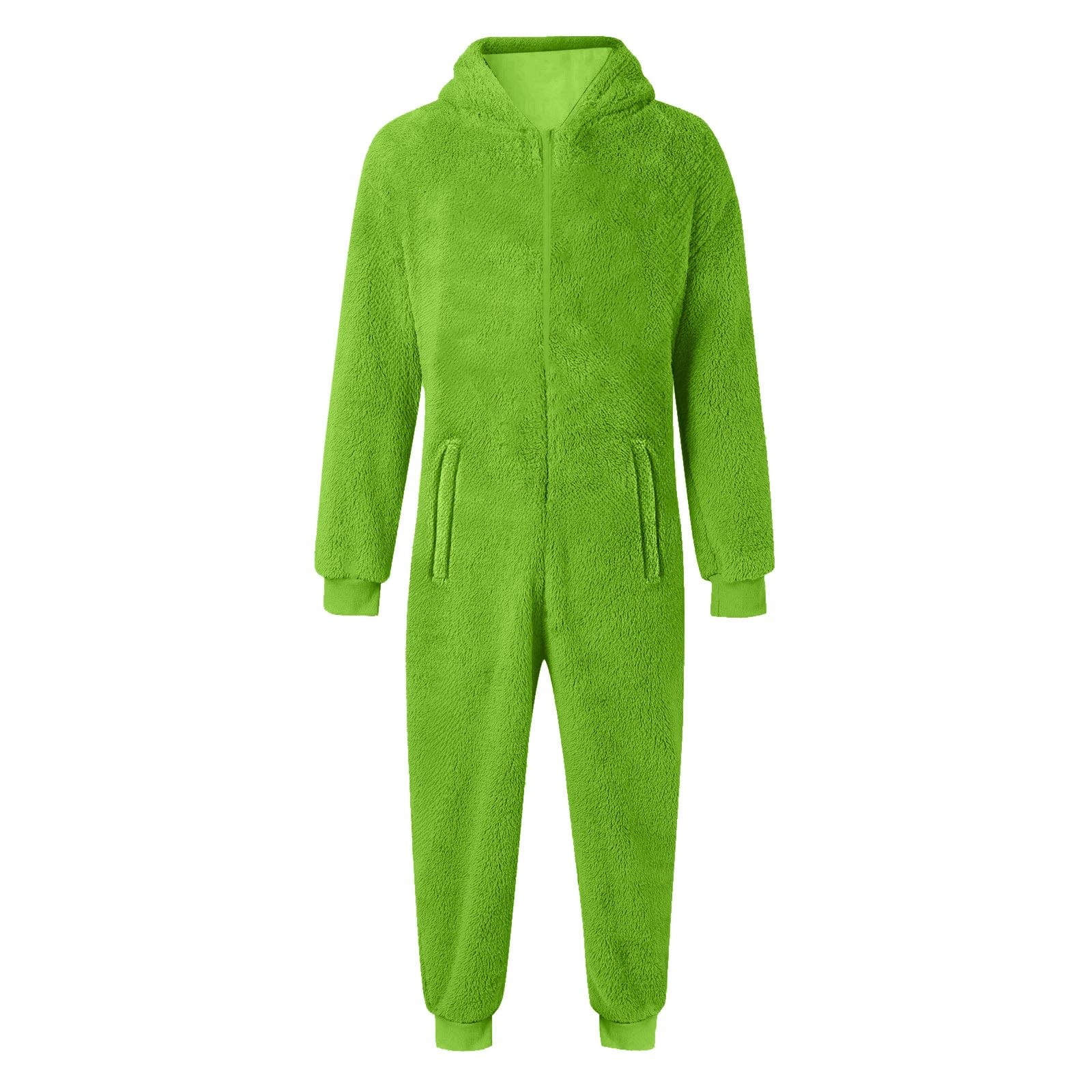 WWricotta Tutina in pile foderata per bambini, morbida, con piedini antiscivolo, facile vestizione, comfort indoor e outdoor, neonati/A