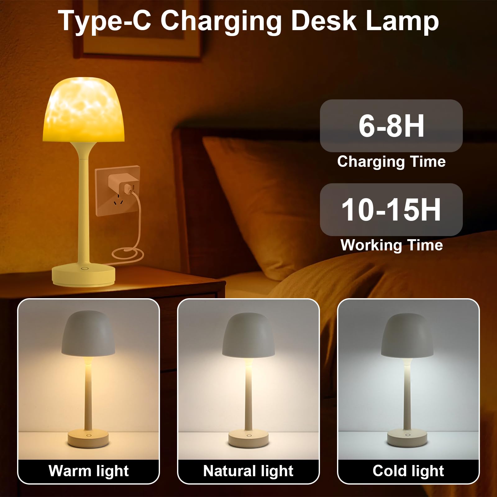 Lampada da doccia - Lampada da bagno impermeabile con proiettore di onde oceaniche a 16 colori, luce da doccia ricaricabile con controllo touch e telecomando, per bagno/vasca/camera da letto