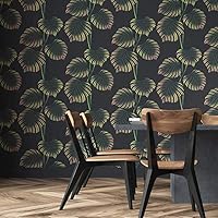 Vista 2 de Calathea - Plantilla de pared - Plantillas florales para paredes - Diseños de plantillas de flores - Plantilla reutilizable para pintar paredes