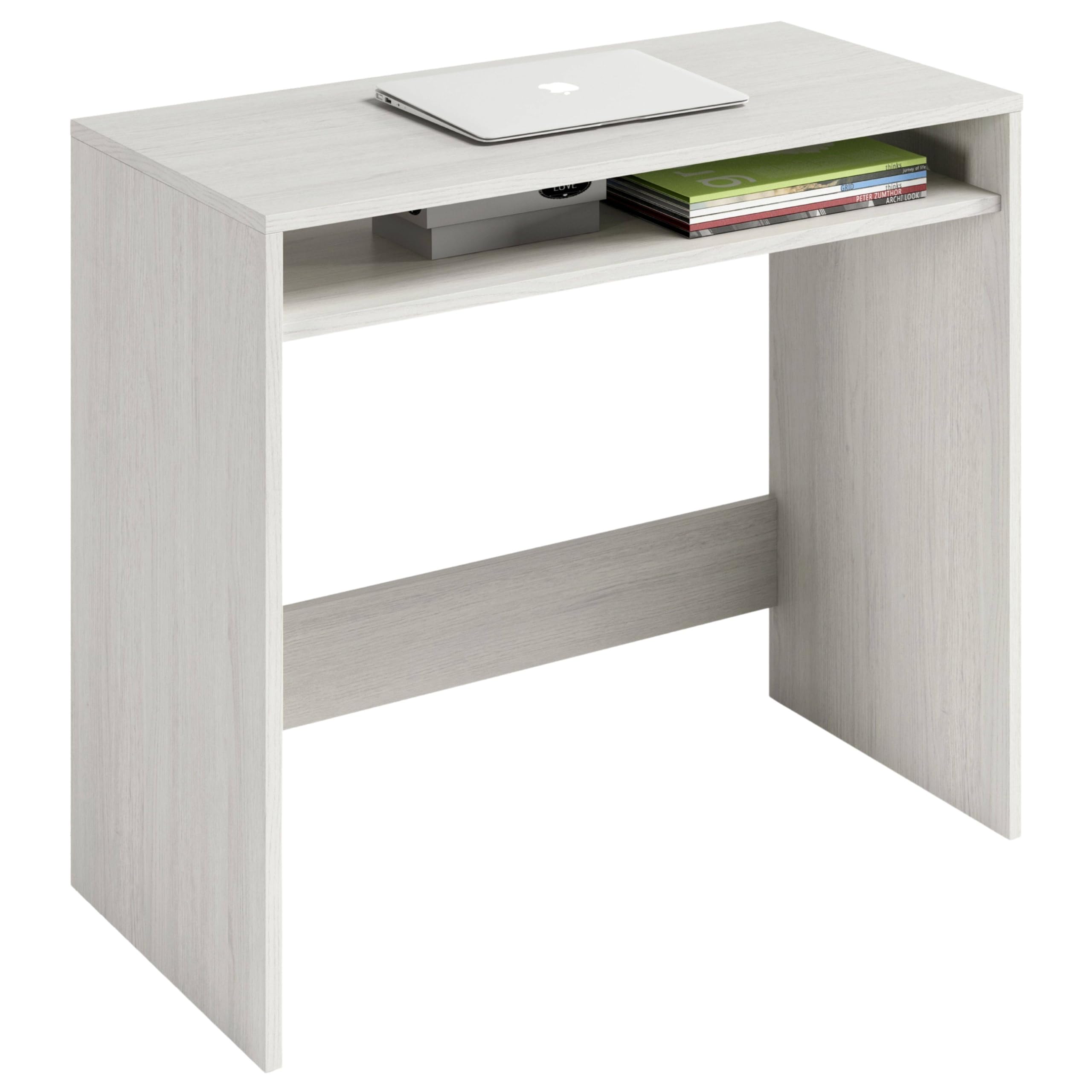 Miroytengo Dormitorio Completo para Habitación Juvenil o Infantil en Color Verde y Blanco con un Somier Incluido