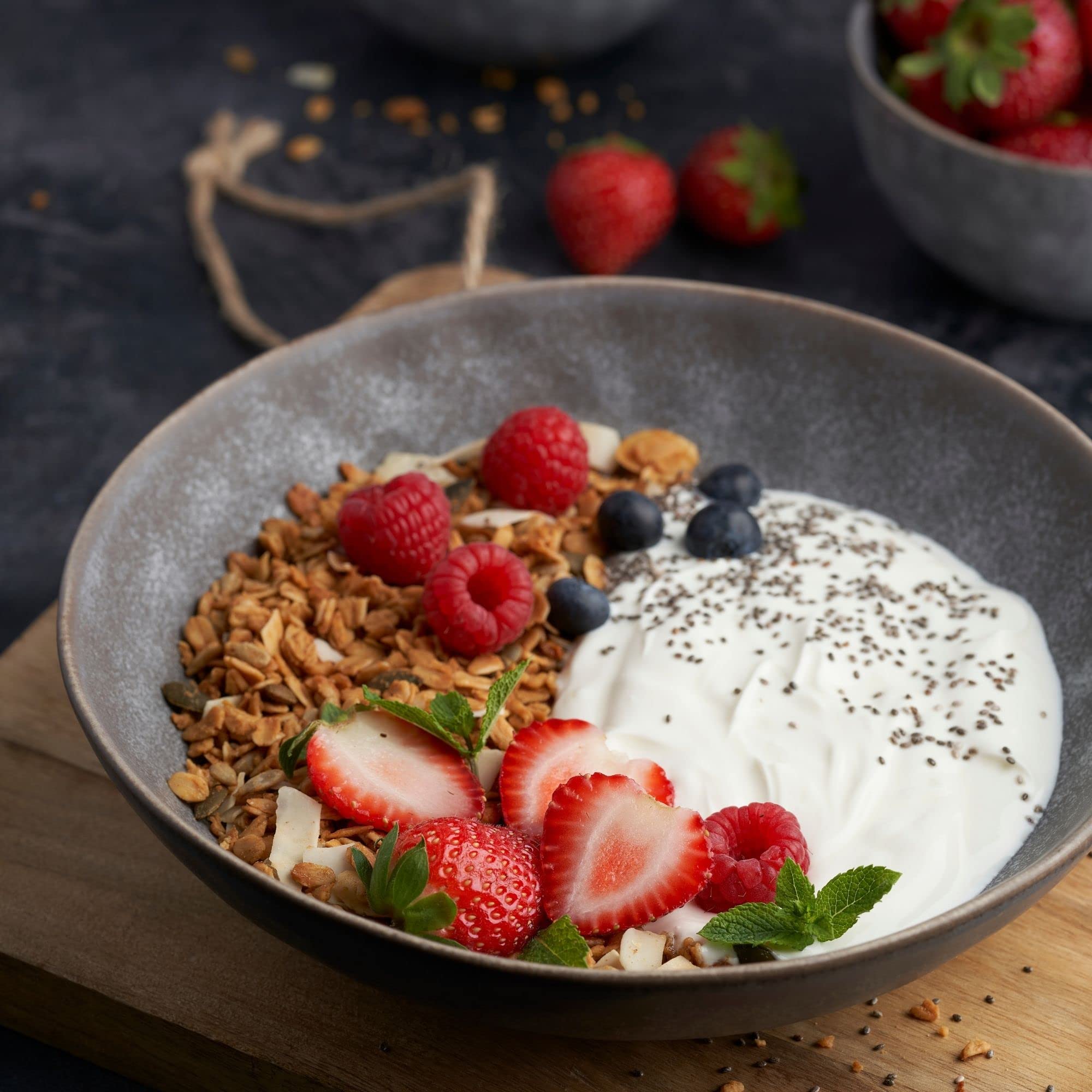 La Newyorkina Granola Zero Azúcar 1,5kg Con Crema de Cacahuete y Pasta de Pasas