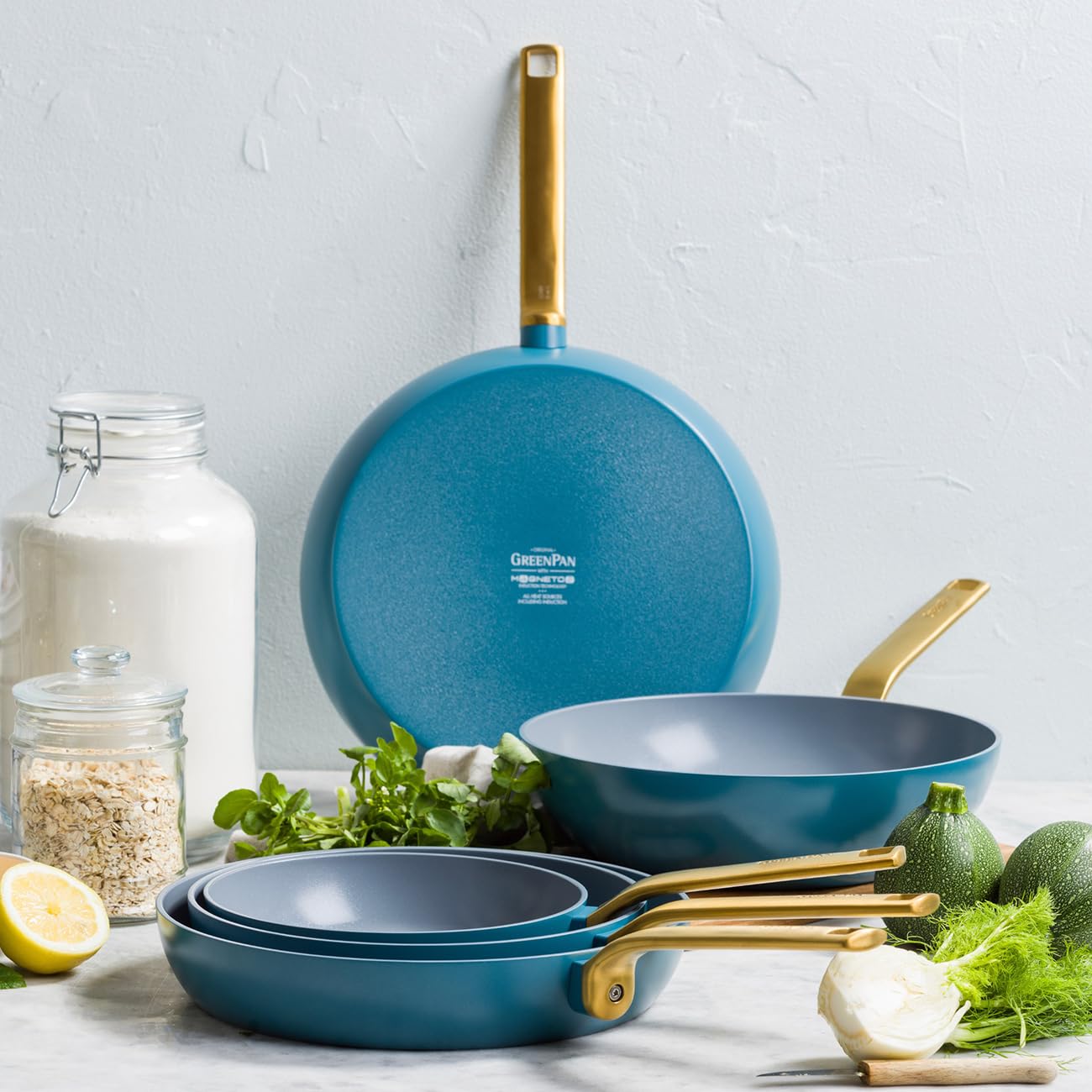 GreenPan Evolution Frying Pan 24cm Blue