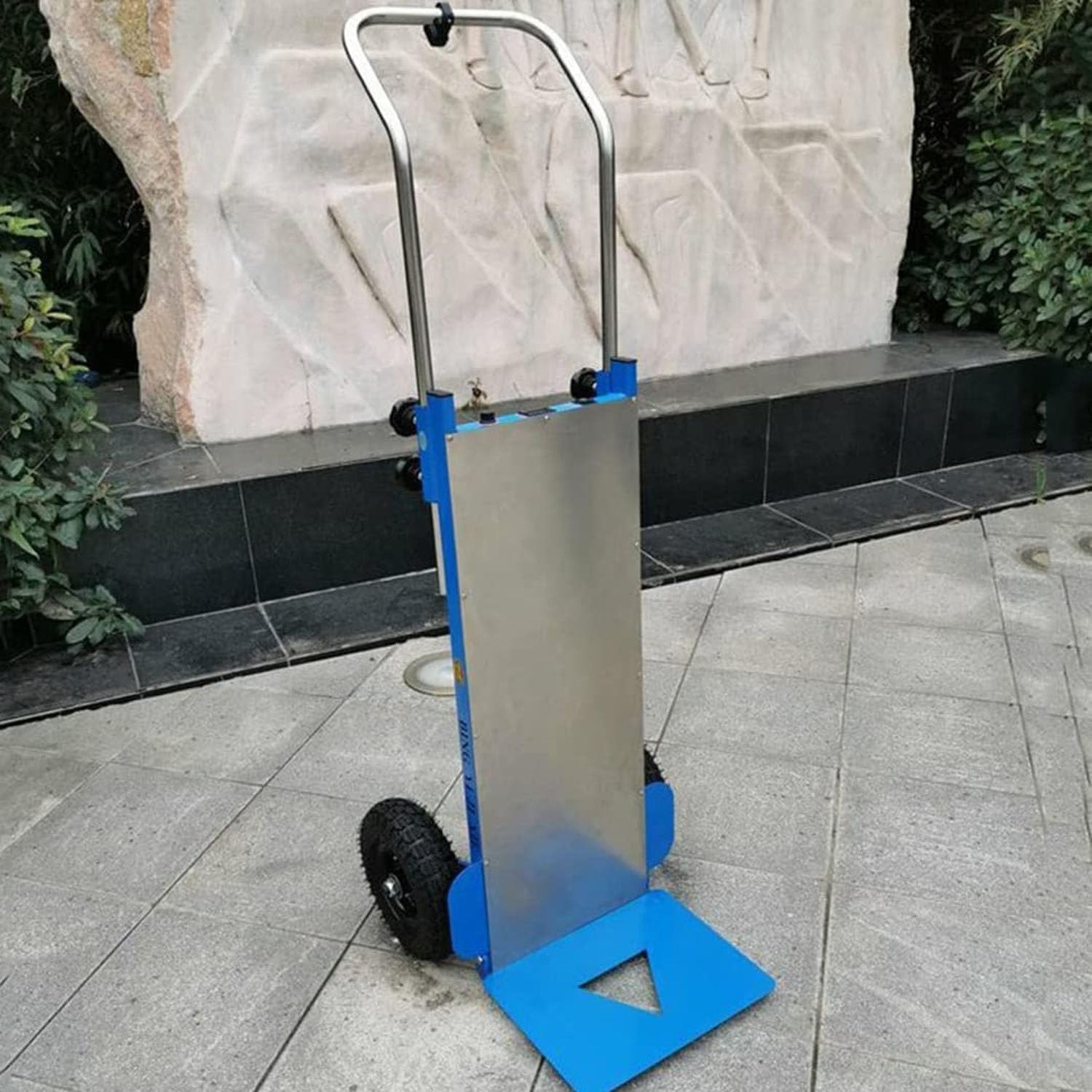 Subida De Escaleras EléCt Carretilla De Mano De Carga De 199.6 kg Carretilla MóVil para Subir Escaleras De Servicio Pesado con 30Ah LiBateríA para DistribucióN LogíStica AlmacéN