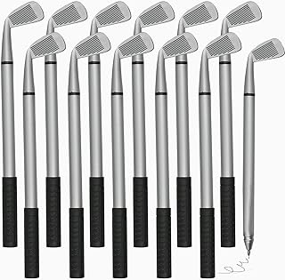 Maydahui 30 PCS Golf Ballpoint Pen Mini Golf Clubs Pens Black Gel Ink for Golfers Boys Boss Office Desk Accessories