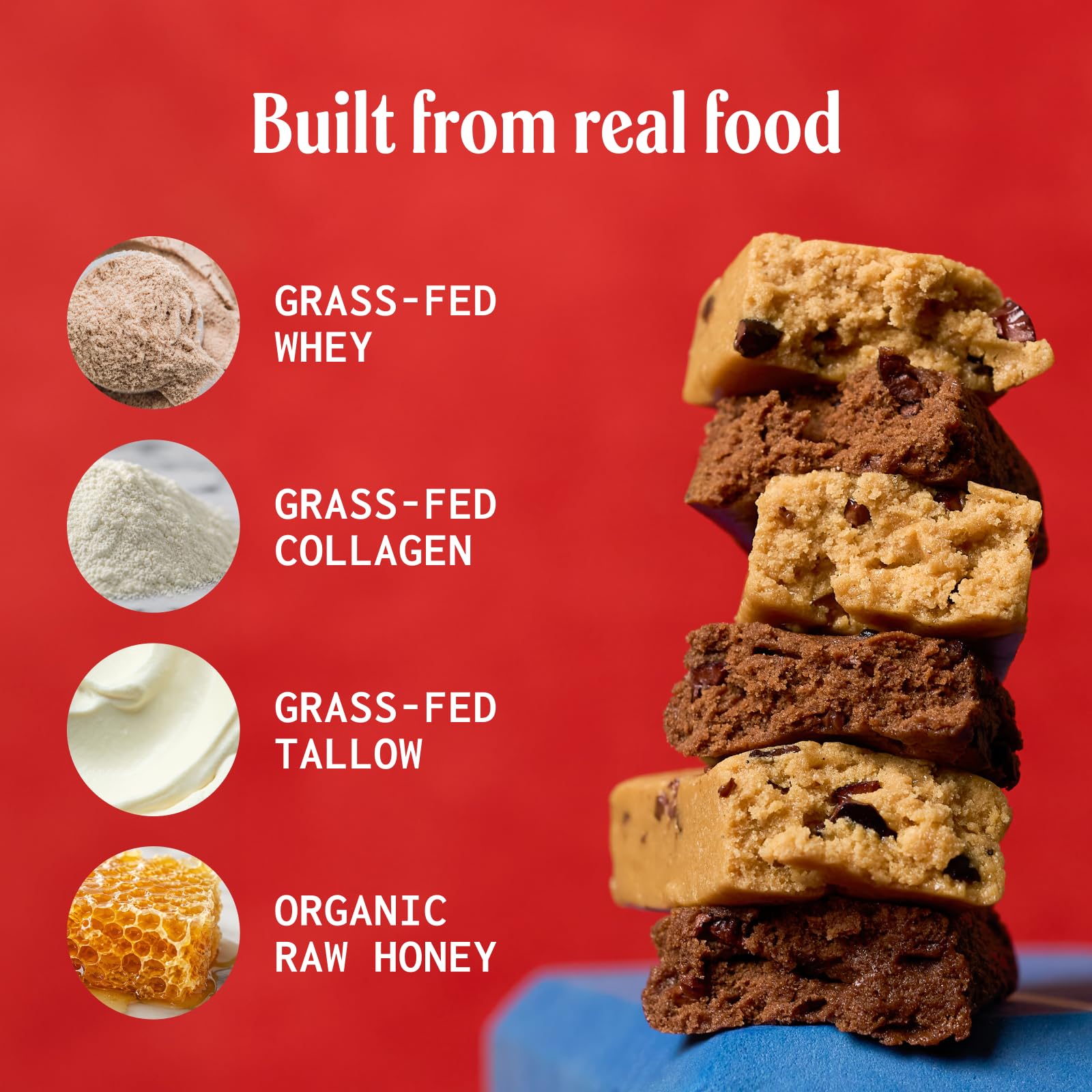 PRIMA Ancestral Protein Bar | Grass-Fed Protein Bars Variety Pack 7-Pack | 21g Protein | Animal-Based | No Seed Oils | Gluten-Free — Amazon image 7