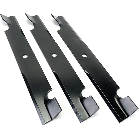 Amazon Com 3 Heavy Duty Blades Replaces Bad Boy 038 0005 00 Fits 54 Deck Garden Outdoor
