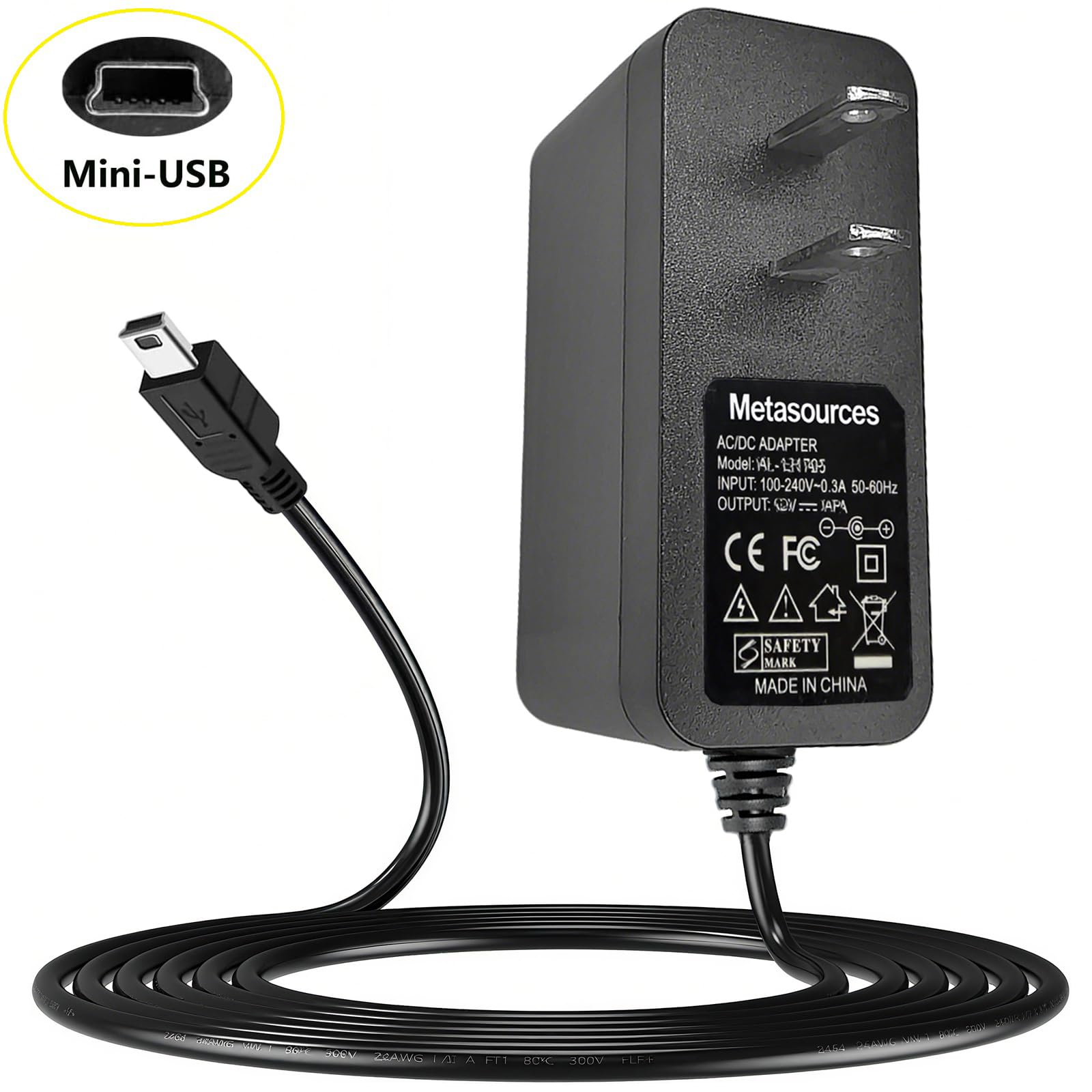 Amazon.com: Metasources Mini USB 19.2V AC/DC Adapter Compatible