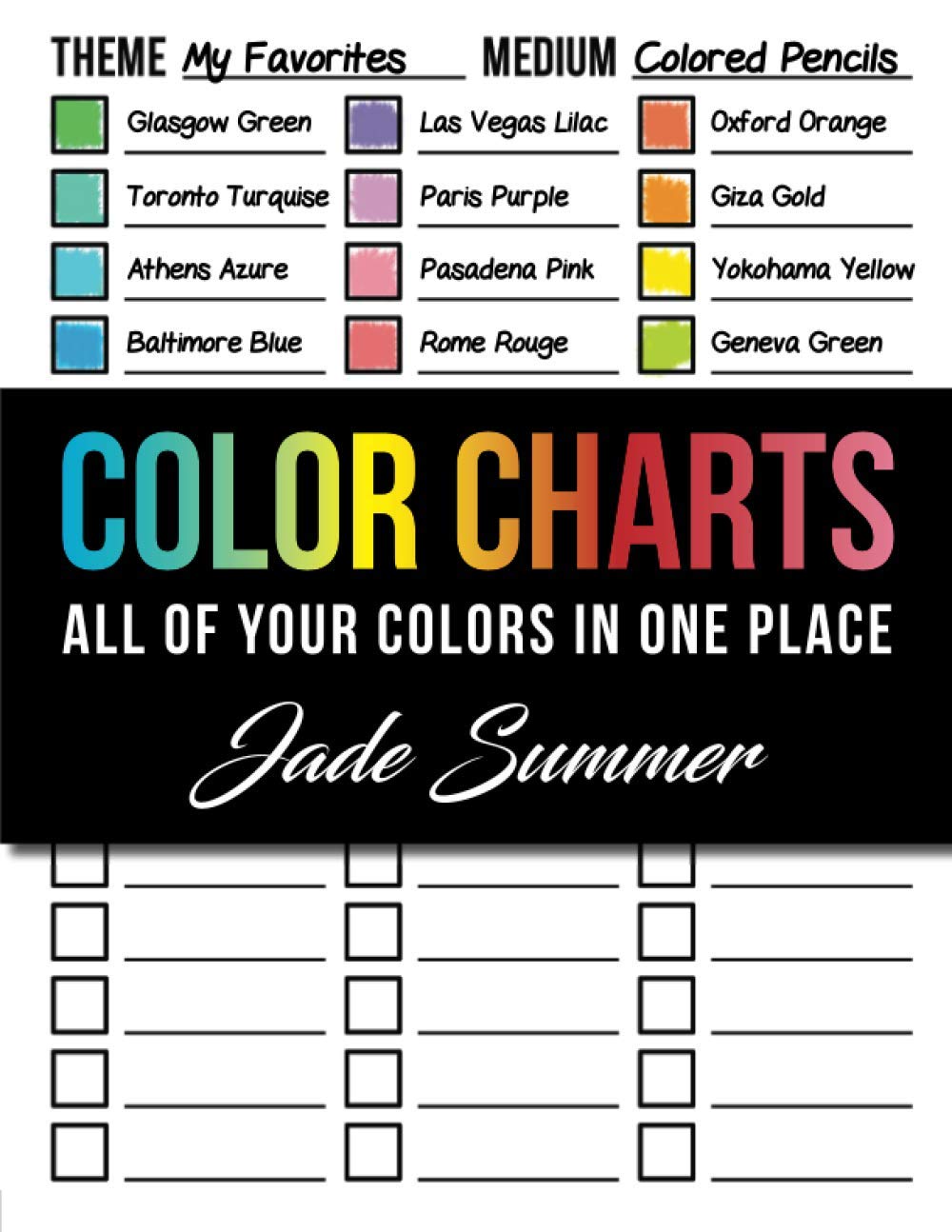 Buy Color Charts 50+ Coloring Charts to Organize Your Color Schemes