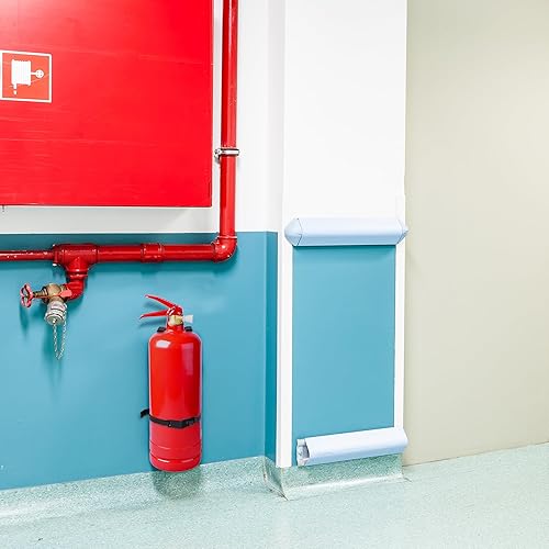 Miniatura 6 de Paquete de 2 soportes para extintor de incendios, soporte de pared para extintor de incendios de 5 libras, soporte de metal resistente para extintor