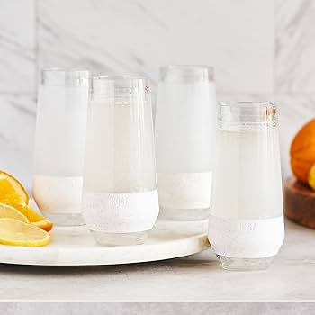 Amazon.com | Host Champagne Freeze, Double-Walled Stemless
