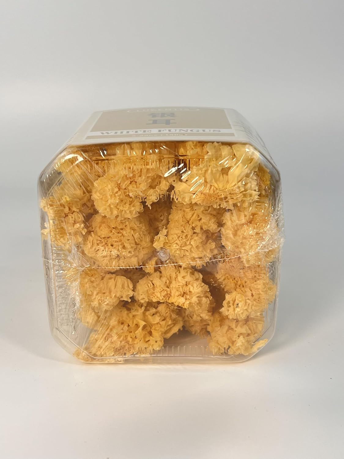 White Fungus (Tremella Fuciformis), Wood-Grown Snow Mushroom – 150g / 5.29oz Dried Tremella, Small Silver Ear for Soup and Dessert – Natural, Tender & Nutrient-Rich, 椴木小银耳