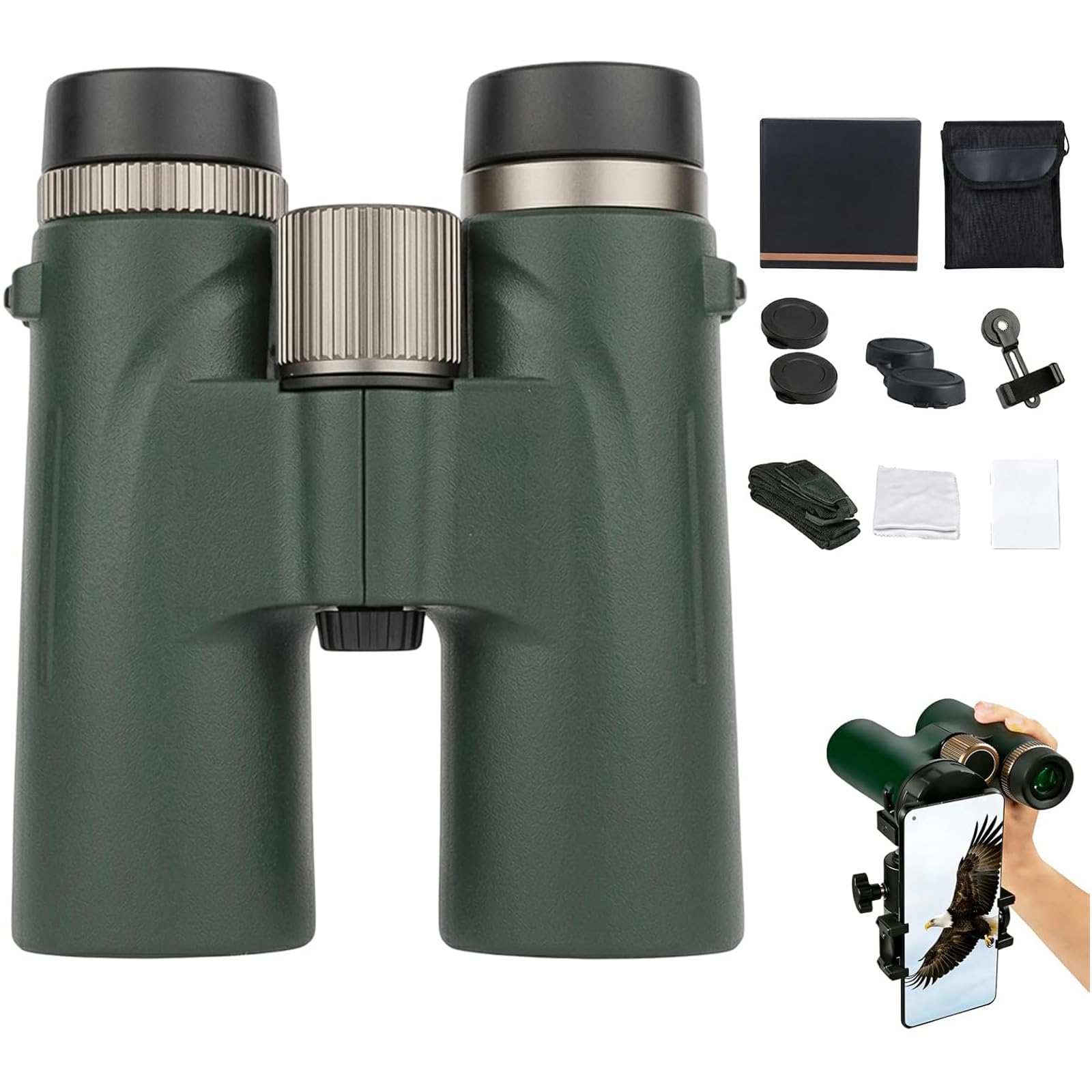 Bosco C9 Fernglas 12x42 mit Hoher Vergrößerung und Auflösung