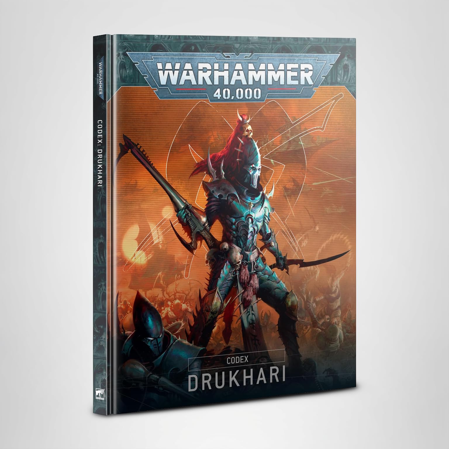 Warhammer 40,000 - Codex: Drukhari (HB) 10ª Edición 2025 | Libro De Reglas Y Trasfondo | 136 Páginas, 23 Hojas De Datos, 5 Destacamentos | Patrulla De Combate Y Cruzada