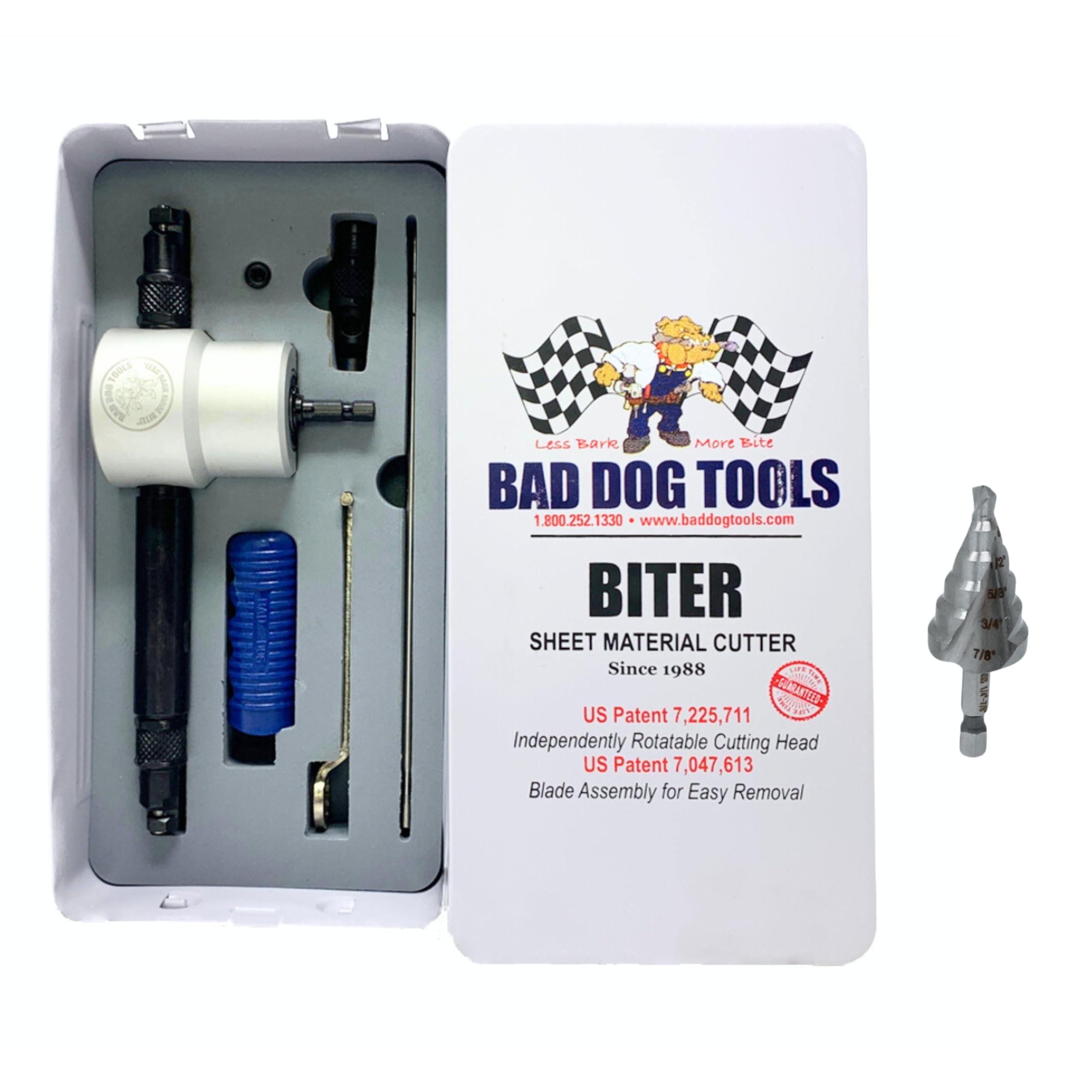 Bad DogLong Biter + Step Drill Combo Pack