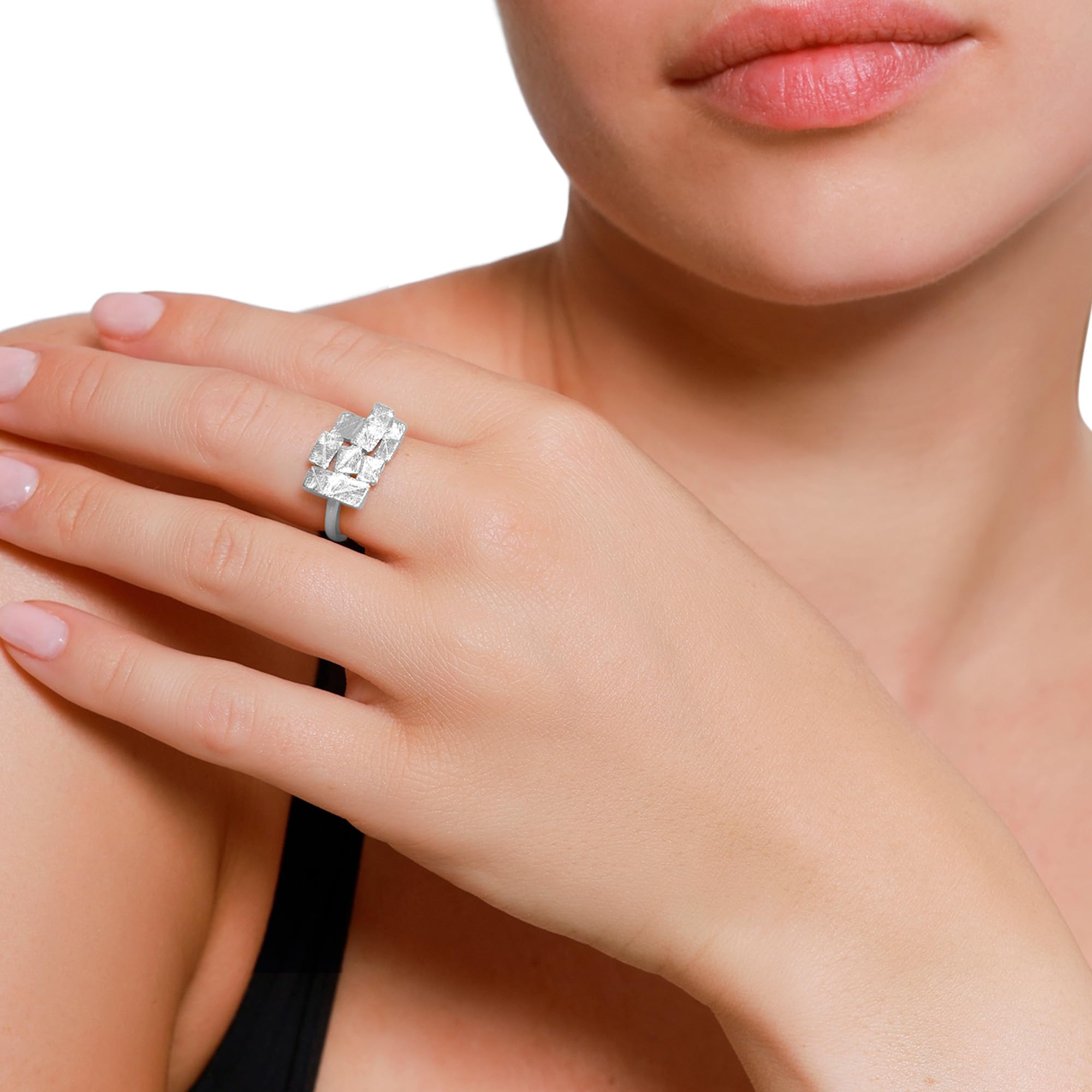 Heideman Ring Damen Partis S und Edelstahl poliert