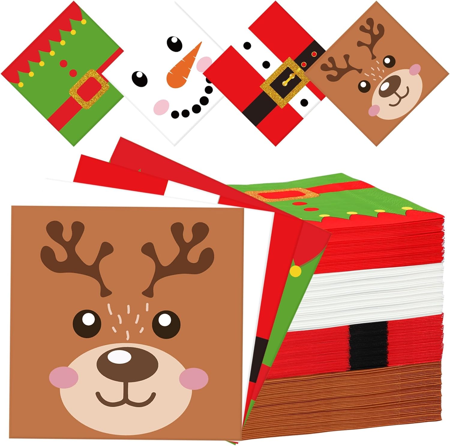 120 Pcs Christmas Cocktail Napkins Disposable Christmas Paper Napkins 3 Ply Xmas Party Dinner Napkins Christmas Decorative Beverage Napkins for Christmas Winter Holiday Kitchen Bathroom Party Supplies 120 Pcs Christmas Cocktail Napkins Disposable Christmas Paper Napkins 3 Ply Xmas Party Dinner Napkins Christmas Decorative Beverage Napkins for Christmas Winter Holiday Kitchen Bathroom Party Supplies
