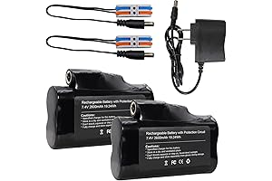 KBT 7.4V 2600mAh Rechargeable Li-ion Battery for BurnGoGo Heated Vest