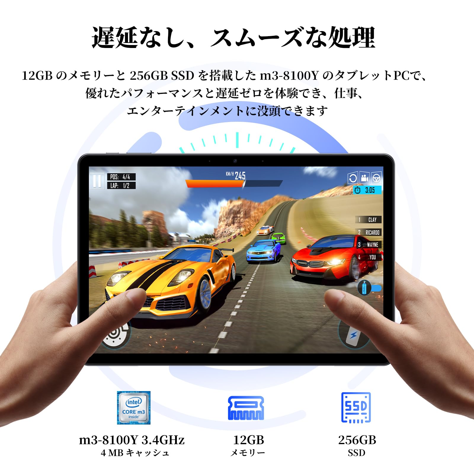 10.1 タブレットPC Core m3 12GB SSD 256GB 2in1 Amazon.co.jp: 2in1 タブレット PC 10.1型 第8世代Core m3 12GB