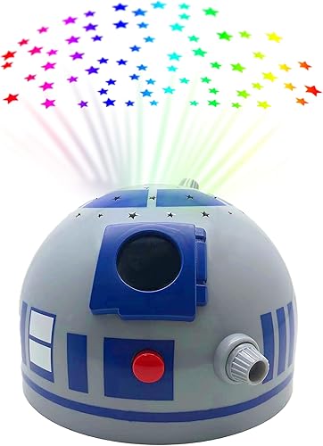 Pillow Pets Star Wars R2-D2 Sleeptime Lite - Luz nocturna de 11 pulgadas, color azul
