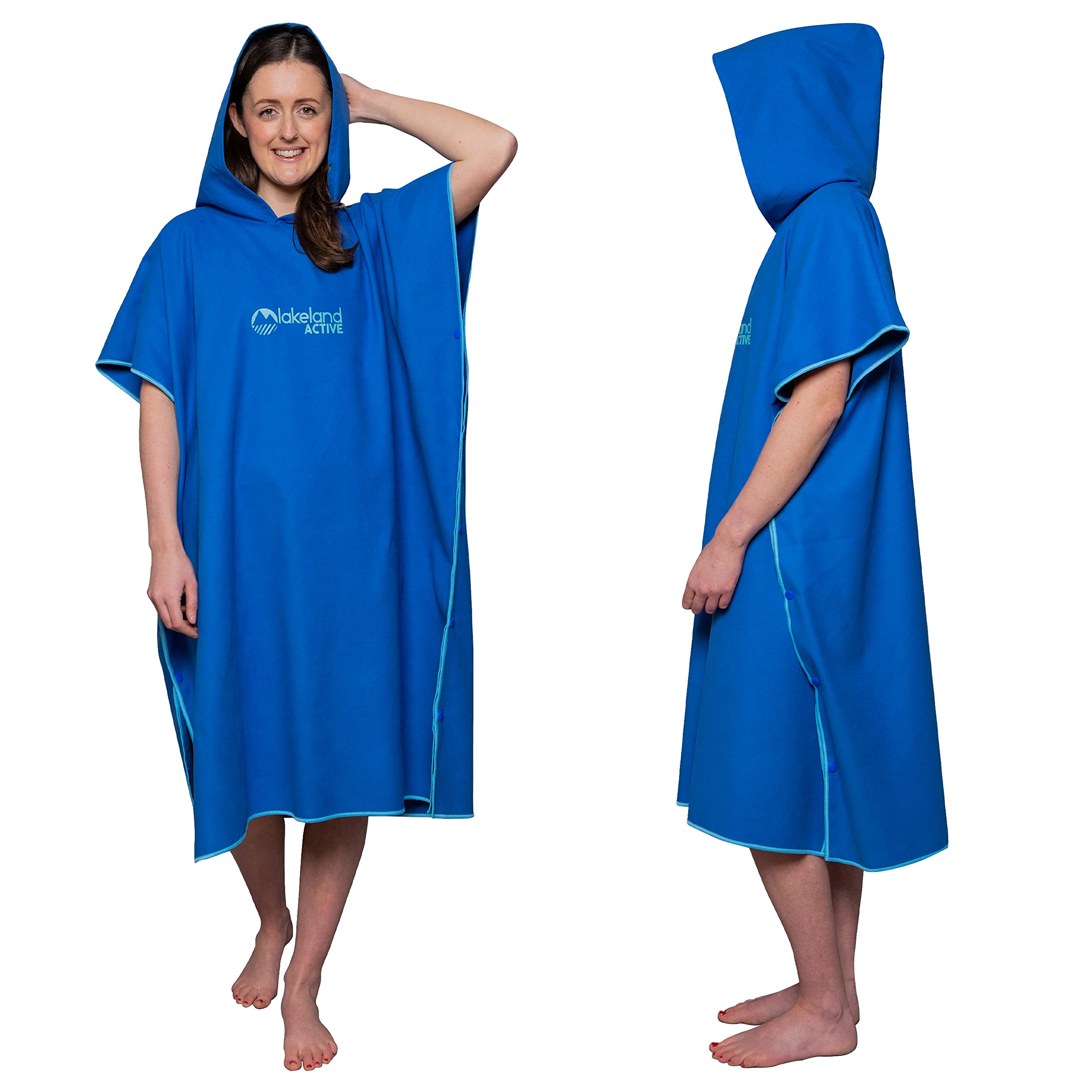 Lakeland ActivePatterdale Hooded Changing Poncho Towel