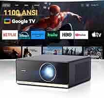 Wanbo X5 Pro プロジェクターGoogle TV搭載 4K対応フルHD Amazon.co.jp: 【1100ANSI・Google TV搭載】 Wanbo X5 Pro